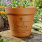 Personalised Pet Memorial Terracotta Plant Pot