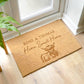 Personalised Highland Cow Doormat
