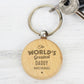 Personalised 'The World's Greatest' Wooden Keyring