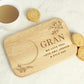Personalised Floral Wooden Coaster Tray
