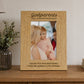 Personalised Godparents 6x4 Wooden Photo Frame