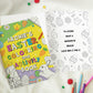 Personalised Easter Activity & Colouring Book