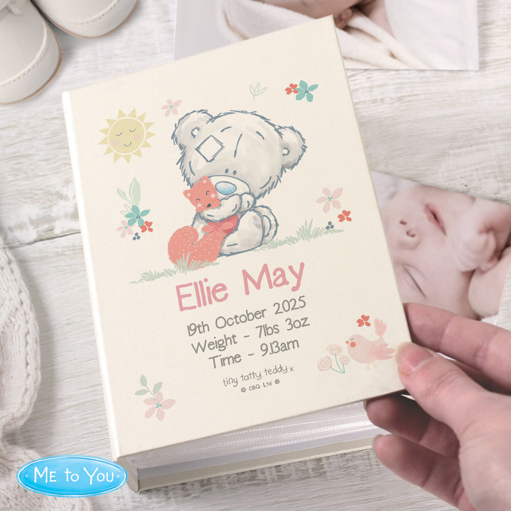 Personalised Tiny Tatty Teddy 6x4 Photo Album
