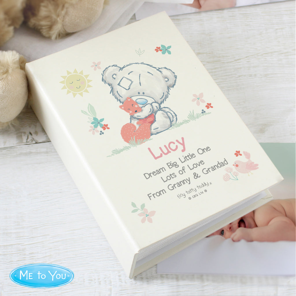 Personalised Tiny Tatty Teddy 6x4 Photo Album