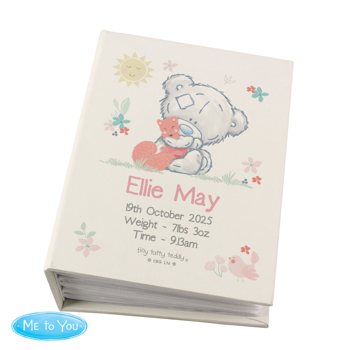 Personalised Tiny Tatty Teddy 6x4 Photo Album