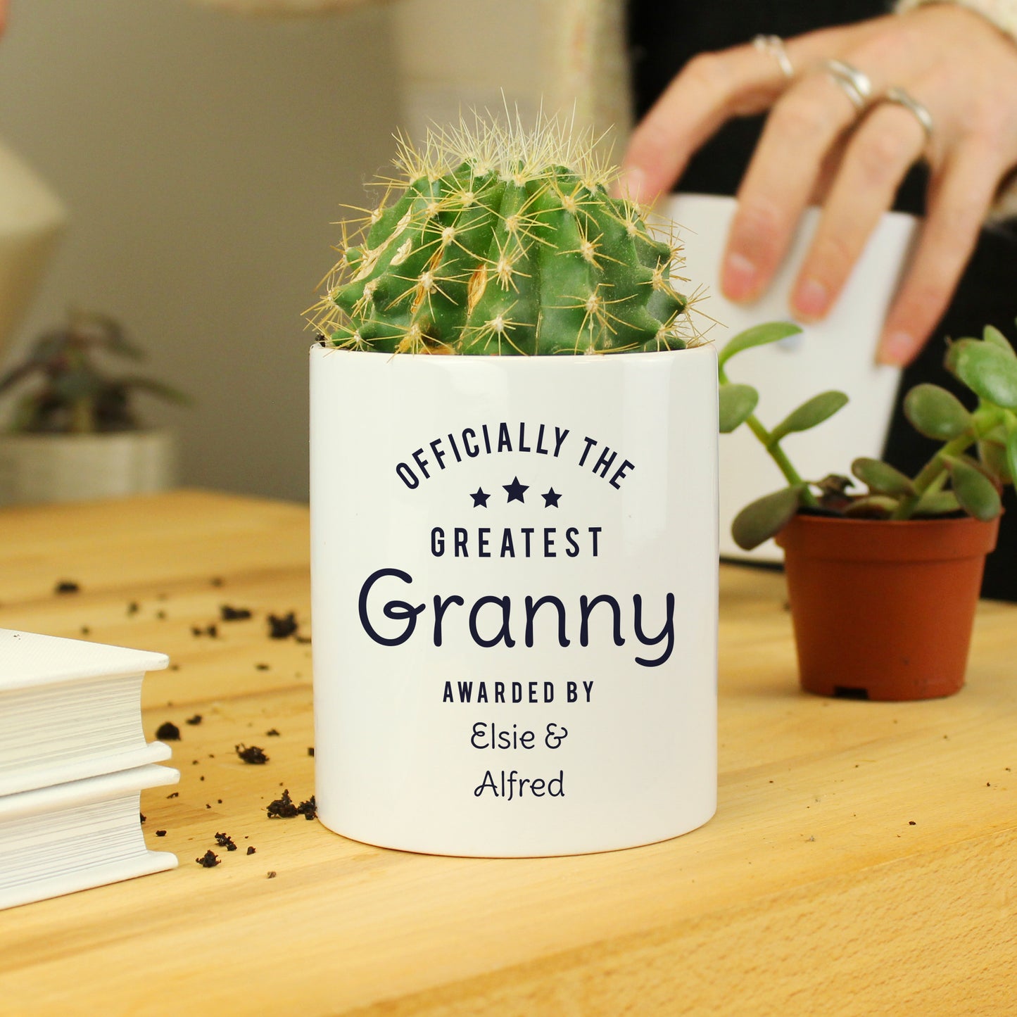 Personalised "Officially The Greatest ..." Ceramic Storage Pot