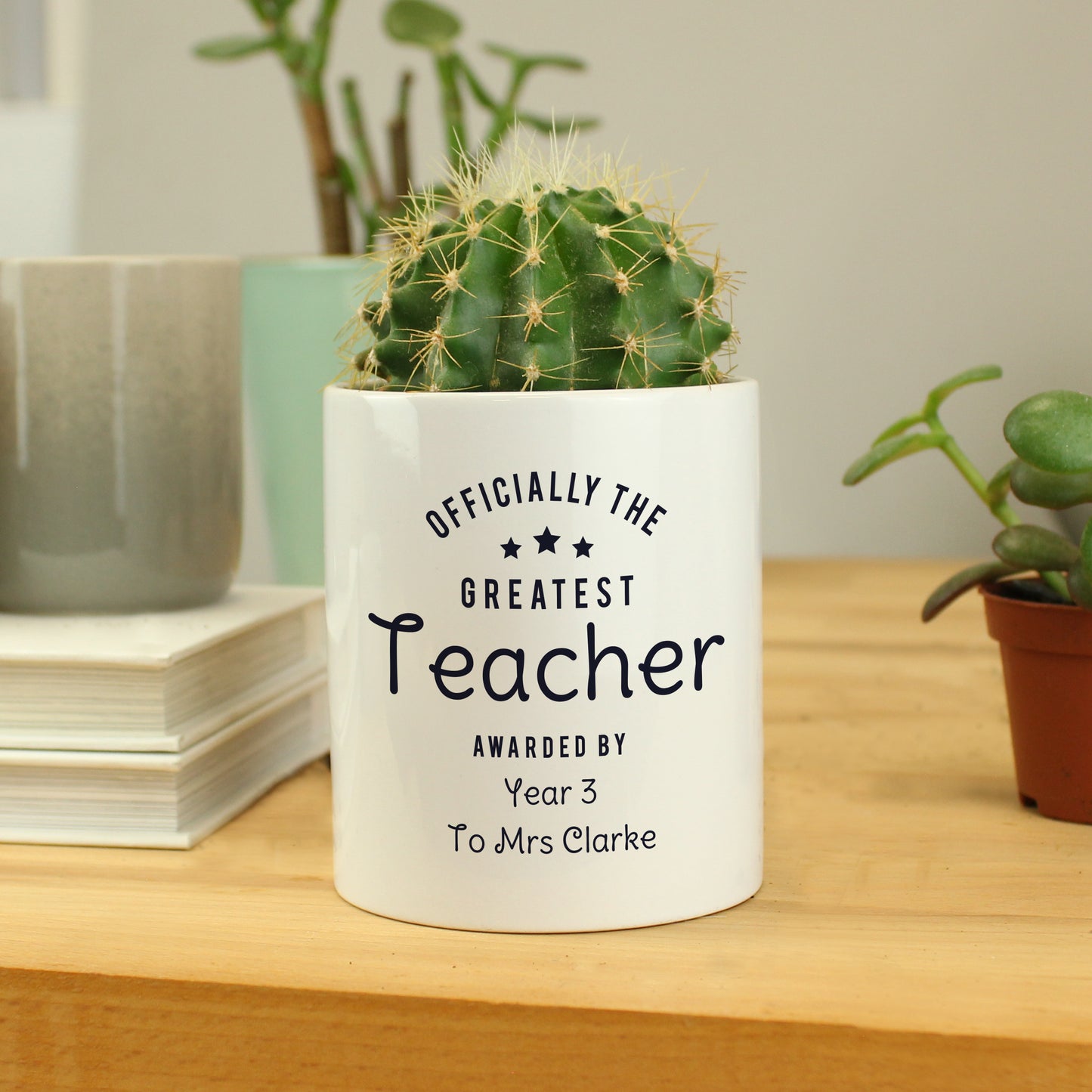 Personalised "Officially The Greatest ..." Ceramic Storage Pot