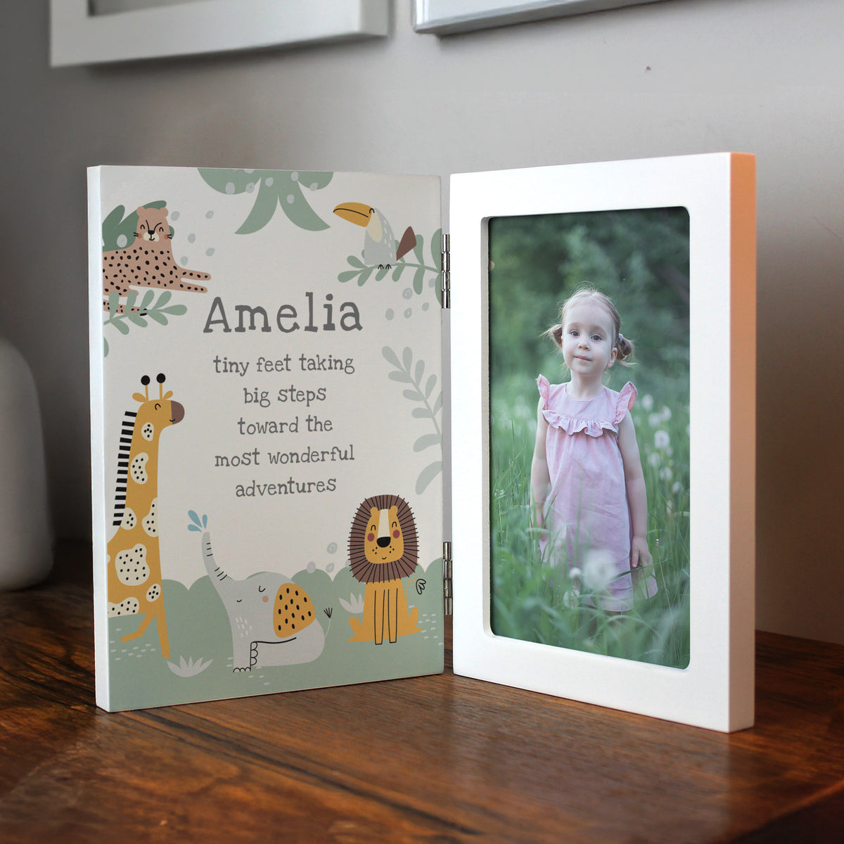 Personalised Animals Baby 6x4 Photo Frame