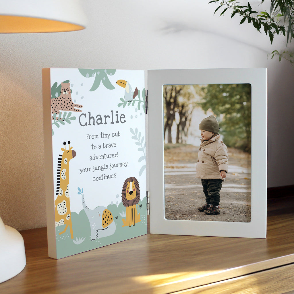 Personalised Animals Baby 6x4 Photo Frame