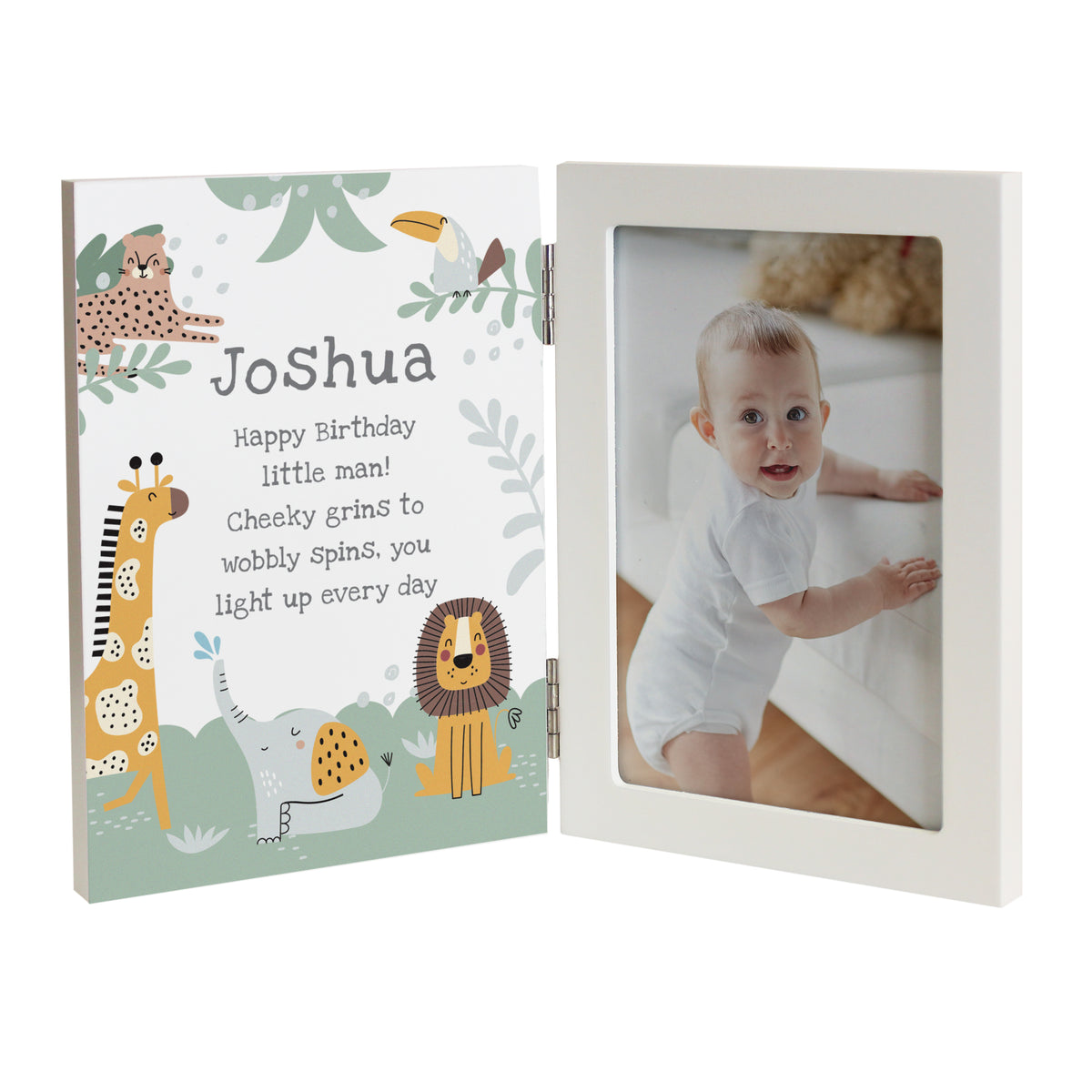 Personalised Animals Baby 6x4 Photo Frame