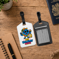 PU Leather Luggage Tag with ID Window - Mr Holiday Mode