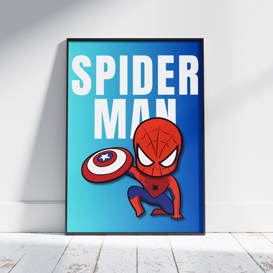 Spiderman- Bold Letter
