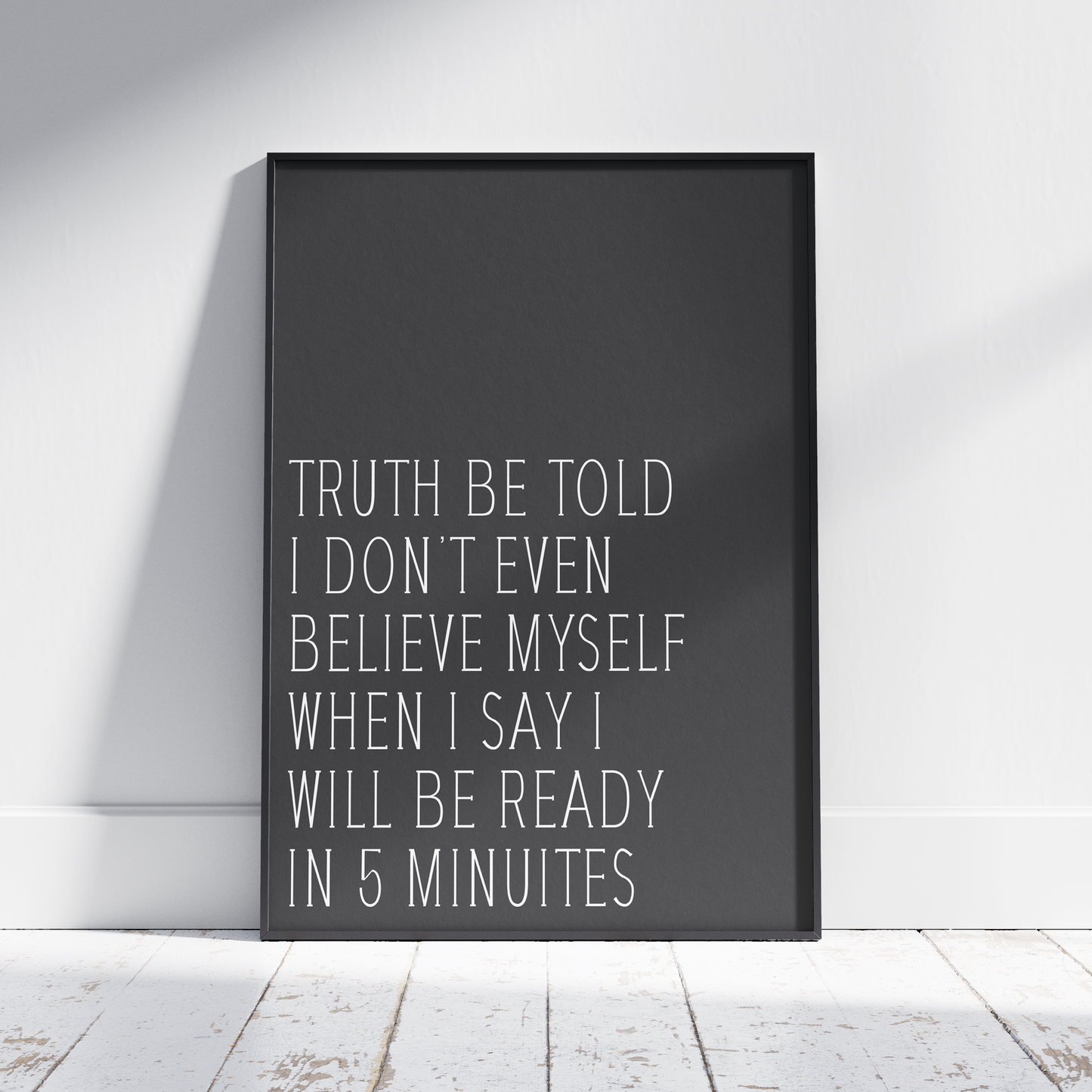 Truth be told - Print