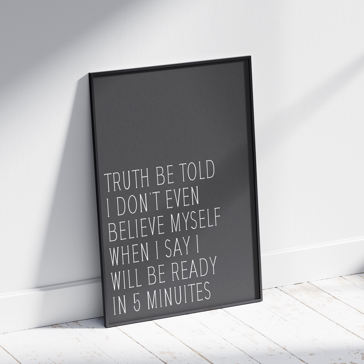 Truth be told - Print