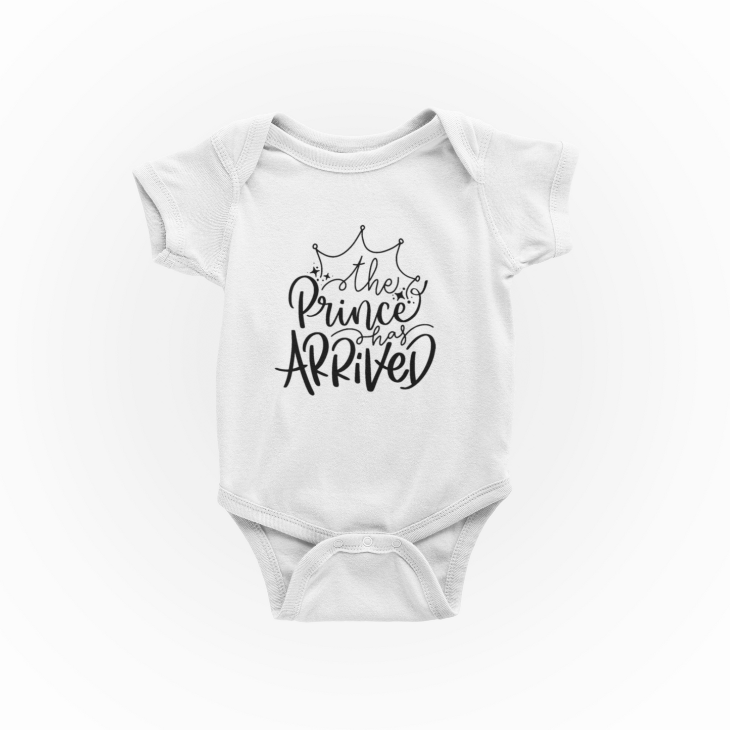 The Prince Has Arrived Boys - Baby Vest