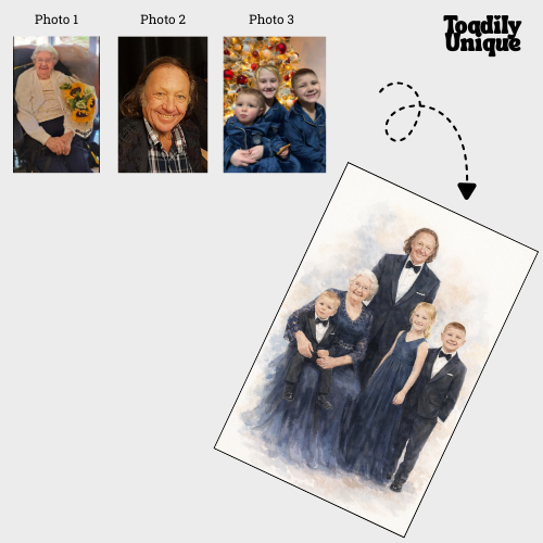 Custom Watercolour Portrait / DIGITAL DOWNLOAD