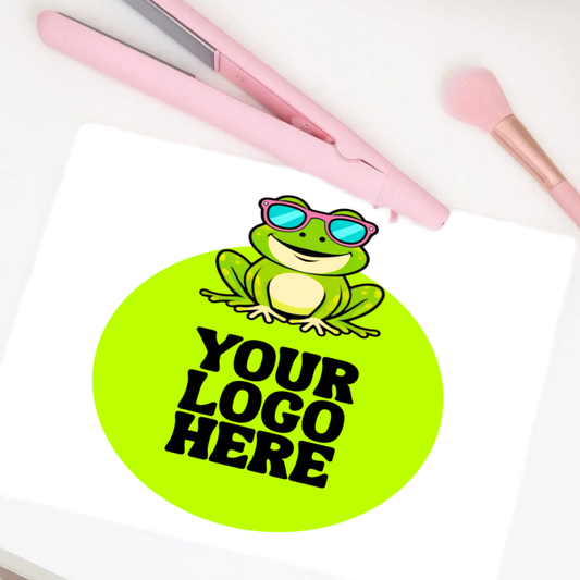 Glass Heat Proof Straightener Board - Personalised with Your Logo