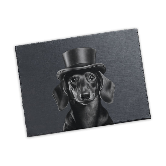 Dachshund - Engraved Slate Placemat