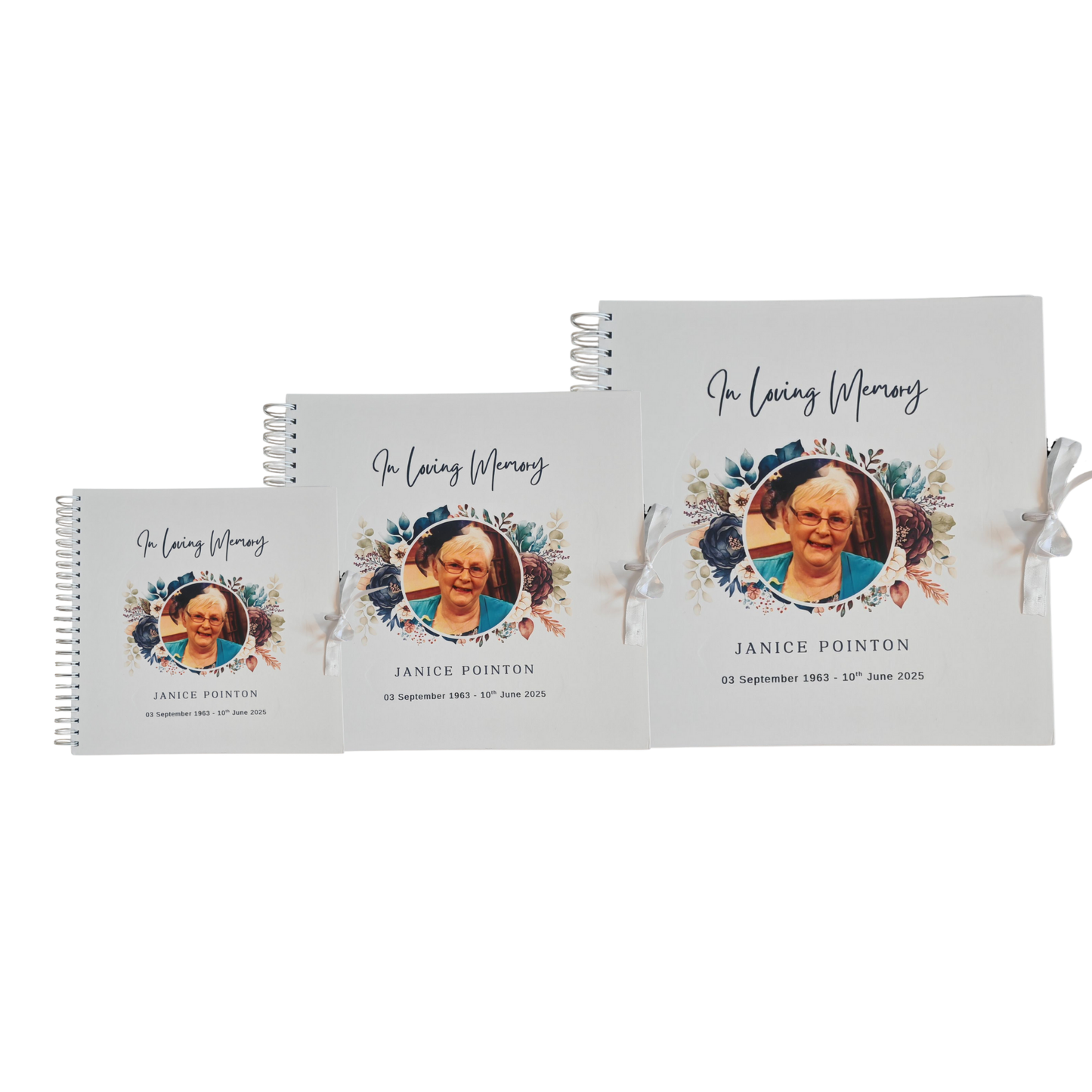 Memorial Scrap Book - Floral