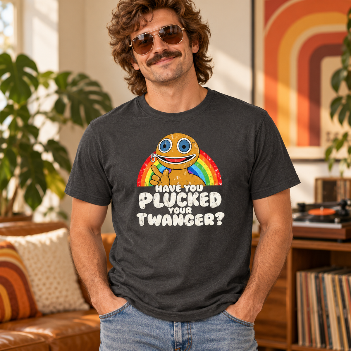 Have You Plucked Your Twanger? – Funny Retro Unisex T-Shirt
