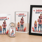Personalised Dad's Team! Mug/Keyring/Crystal Blocks