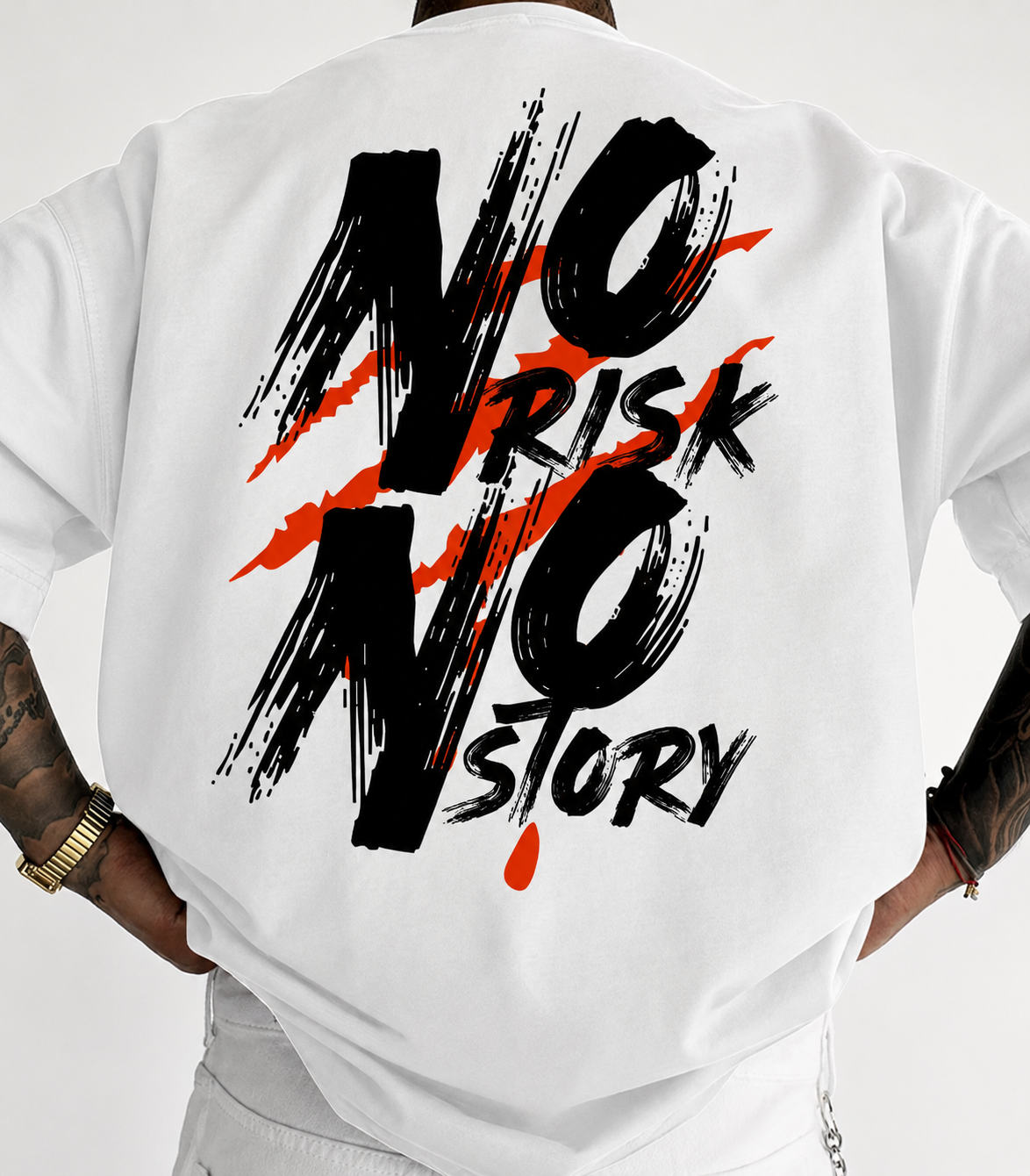 No risk No story - Oversized T-Shirt