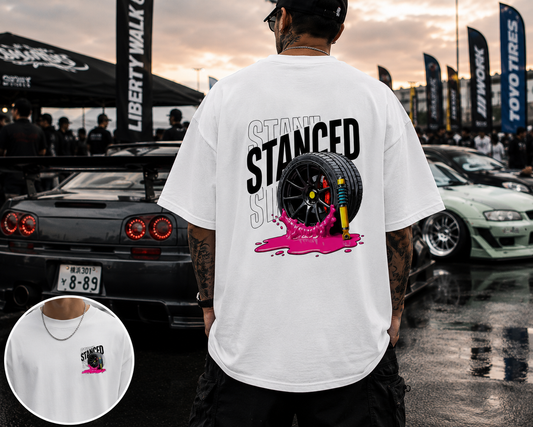 Stanced Car Enthusiast - Oversized T-Shirt