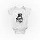 Dream Big Little Man Boys - Baby Vest