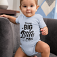 Dream Big Little Man Boys - Baby Vest