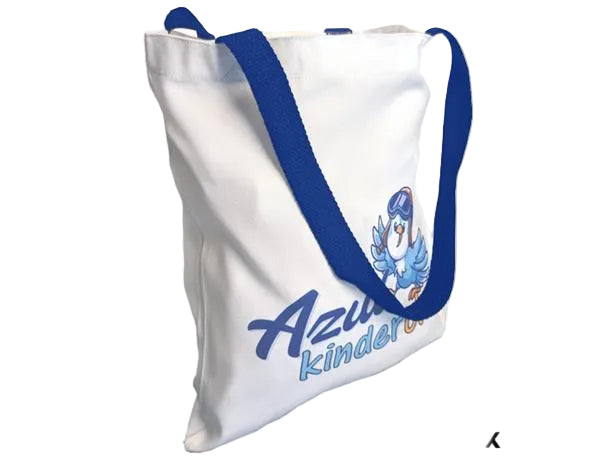 Canvas Tote Bag with Coloured Handles