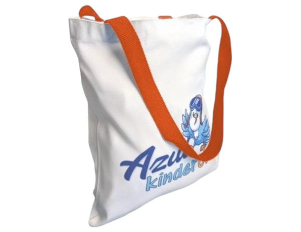 Canvas Tote Bag with Coloured Handles