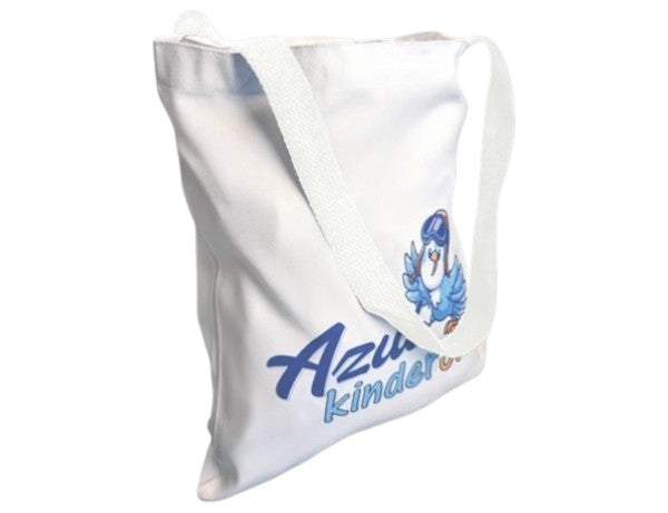 Canvas Tote Bag with Coloured Handles
