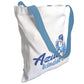 Canvas Tote Bag with Coloured Handles