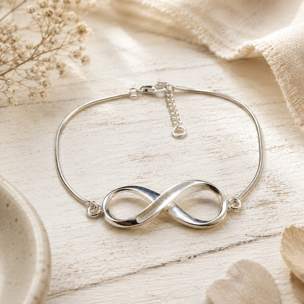 Silver Infinity Bracelet