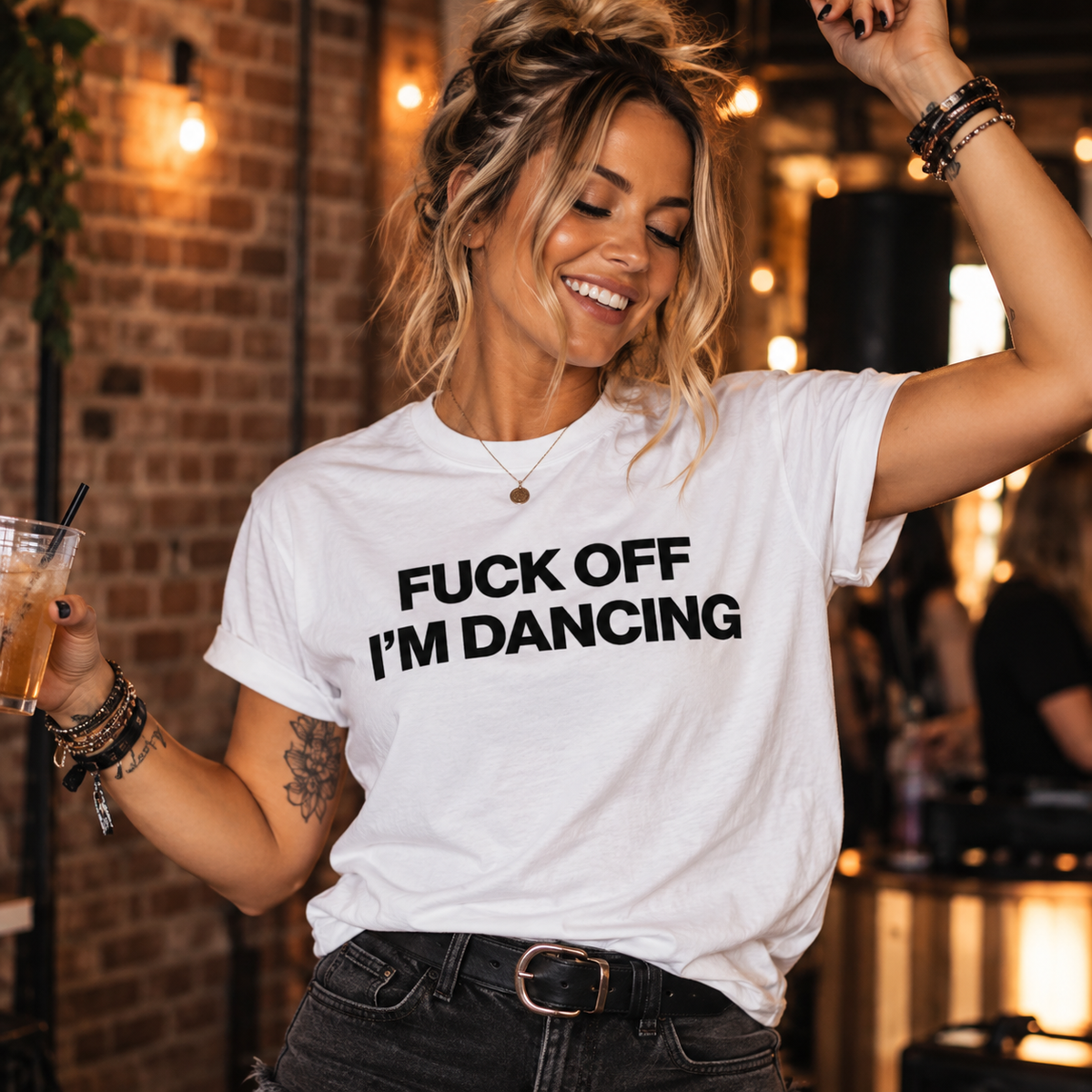 Fuck Off I'm Dancing – Funny Rude Unisex T-Shirt