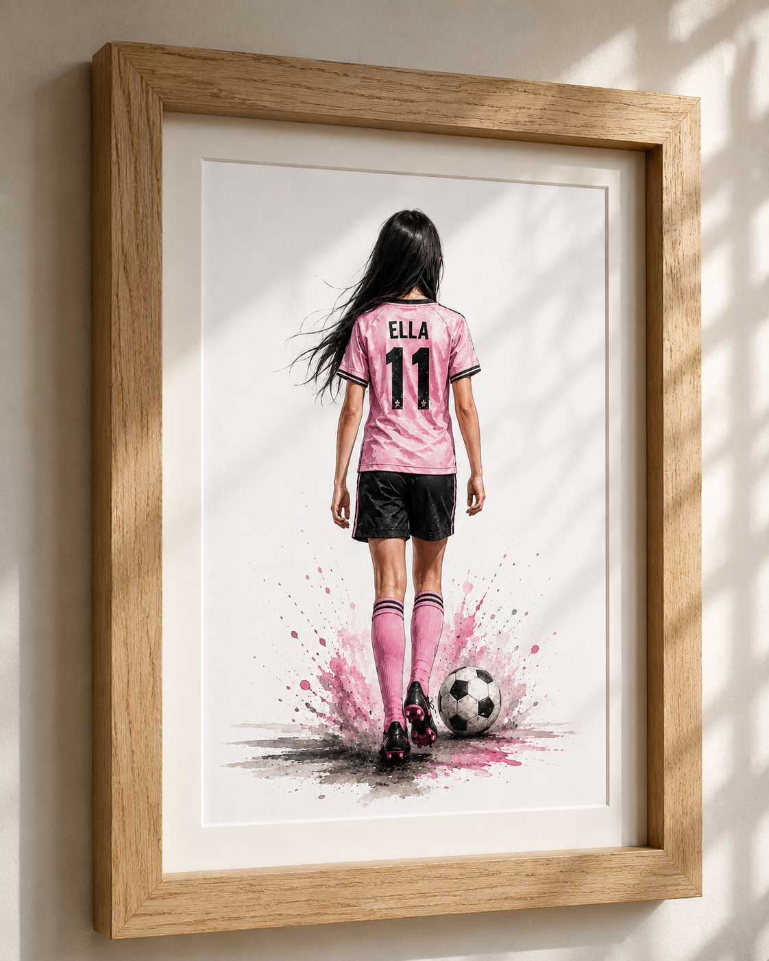 Personalised Watercolour Player