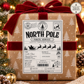Personalised Christmas Gift Labels – Santa Mail & North Pole Delivery Stickers