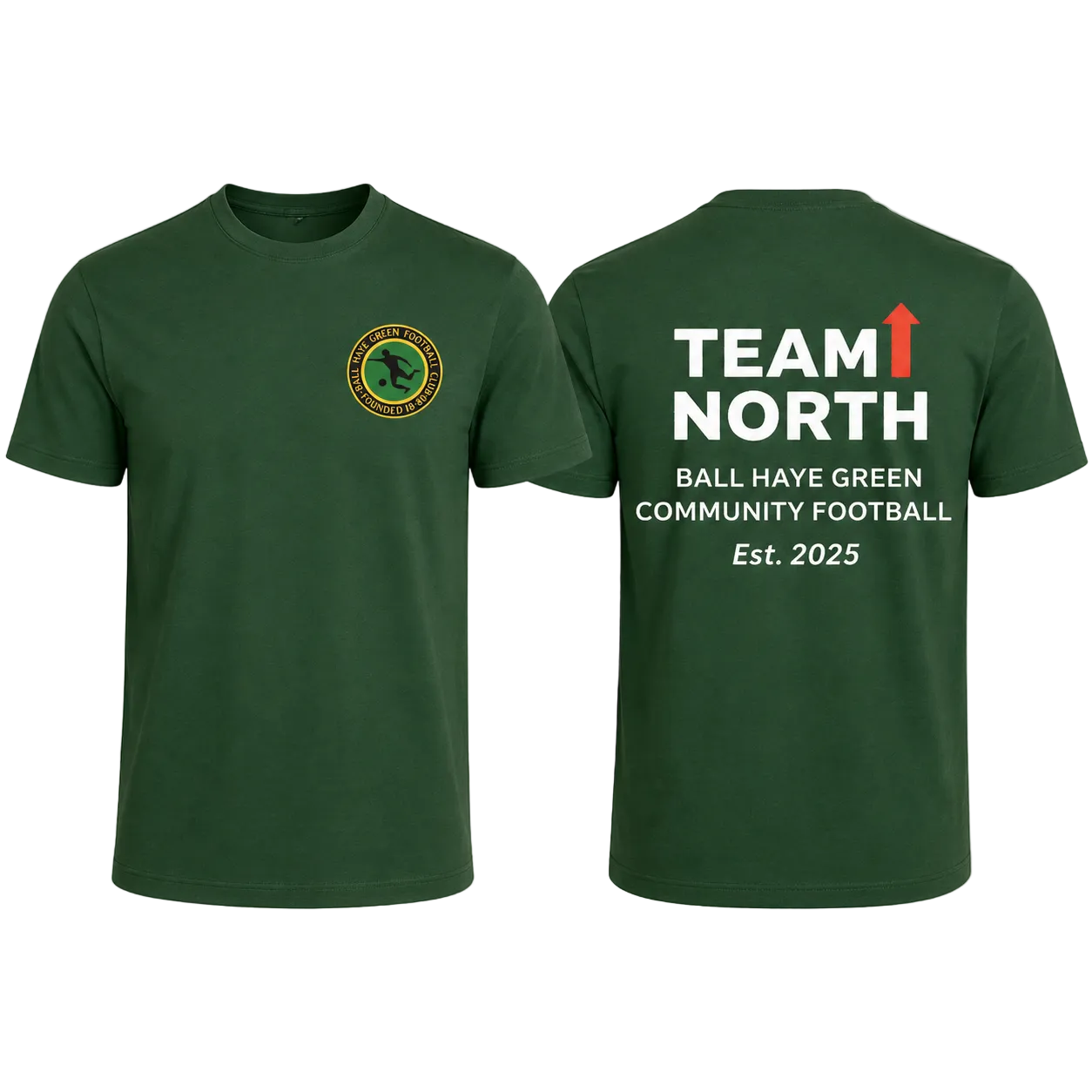 Ball Haye Green Team North - Adults T-shirt