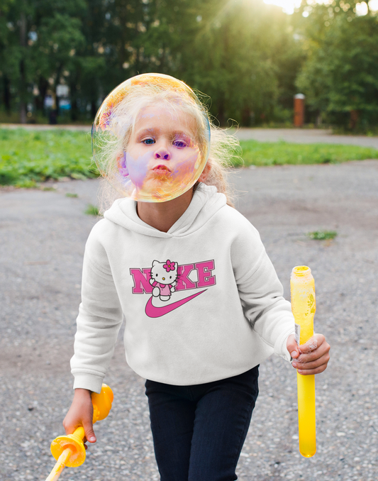 Hello Kitty Nike - Inspired Children's Hoodie