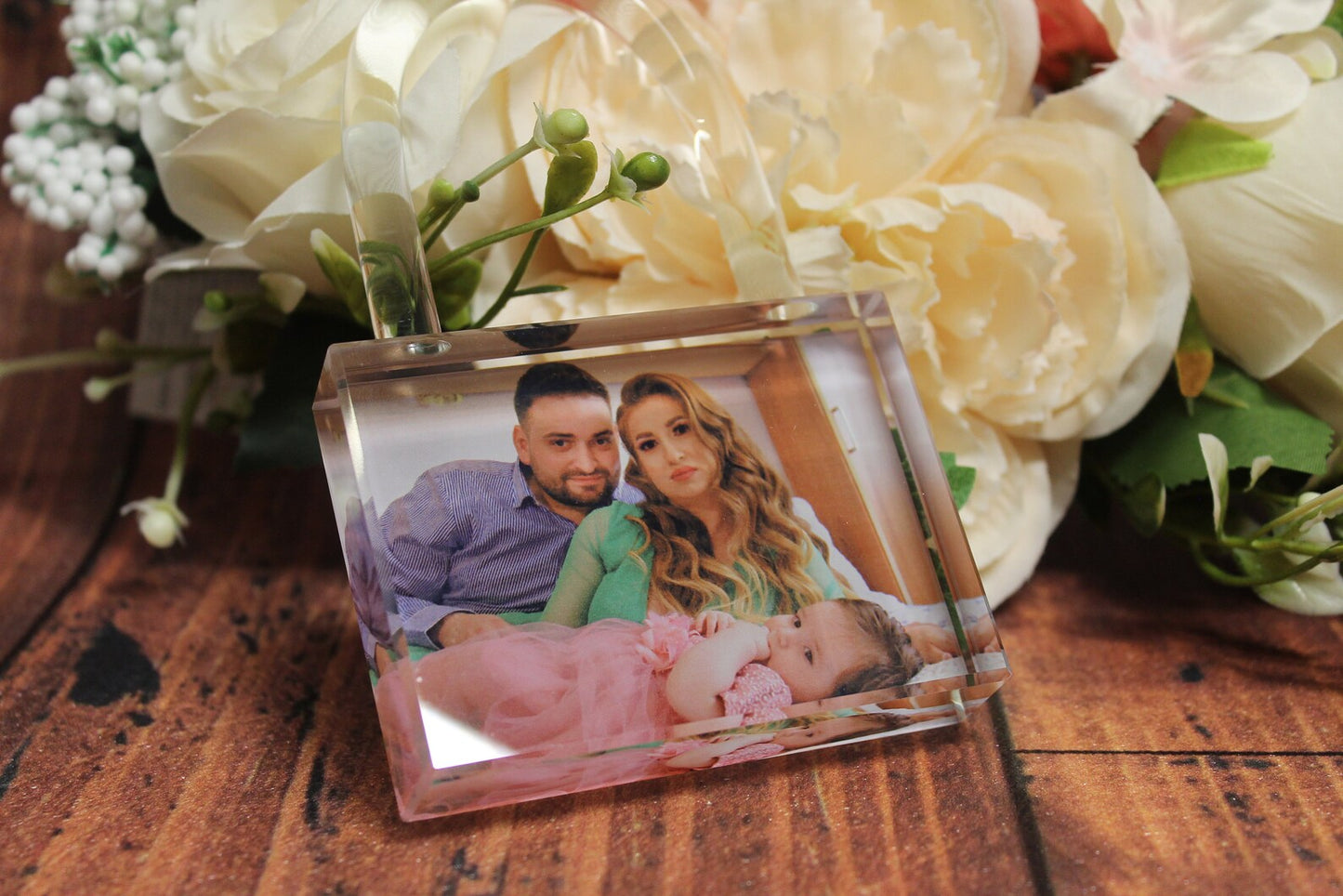 Crystal Photo Lock - With Gift Box