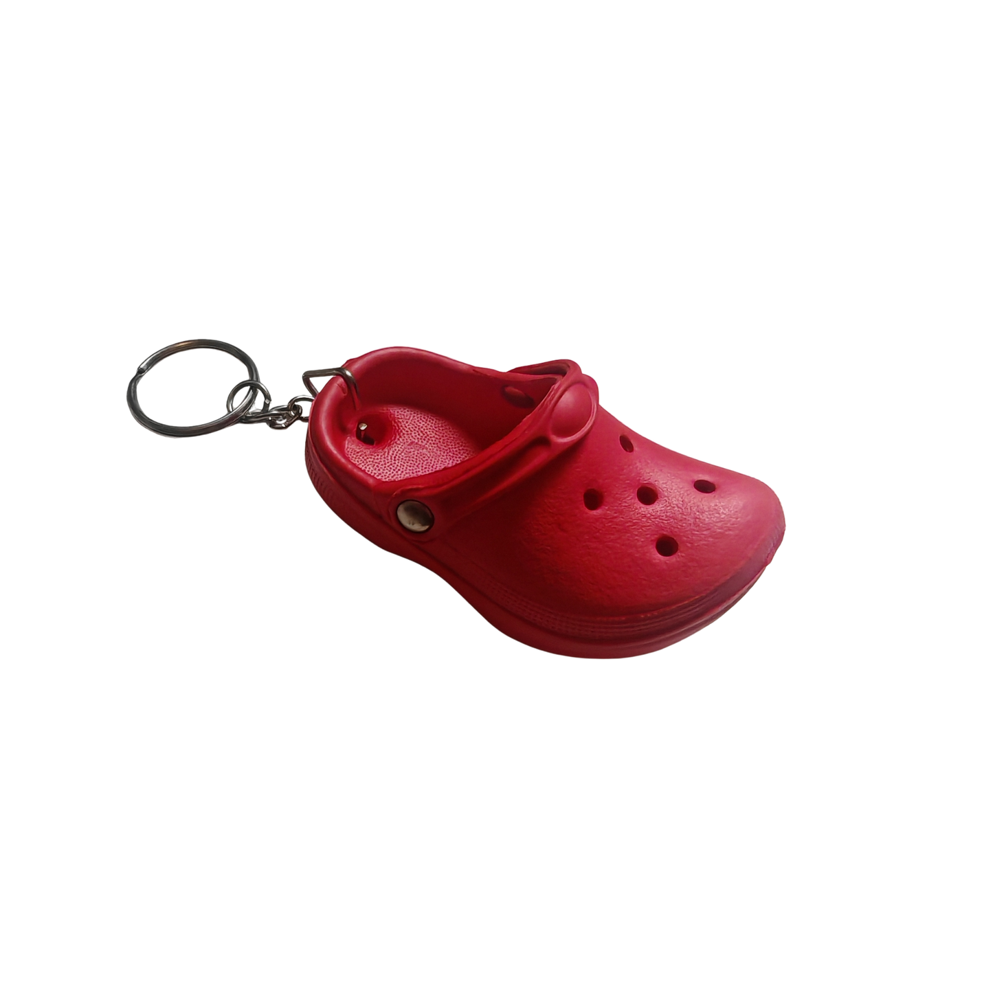 Croc Inspired Rubber Keyring