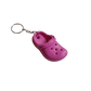 Croc Inspired Rubber Keyring
