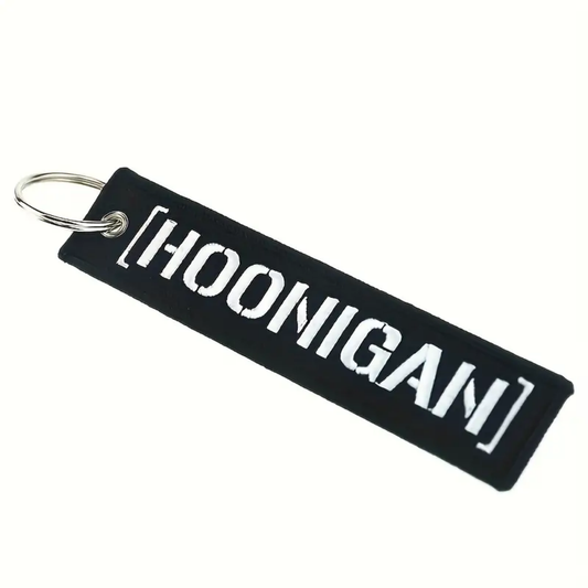 Hoonigan Embroidered Keyring