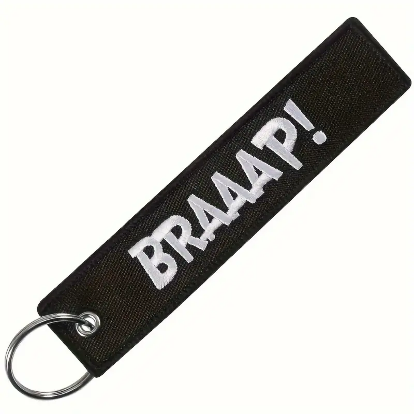 BRAAAP! Embroidered Keyring