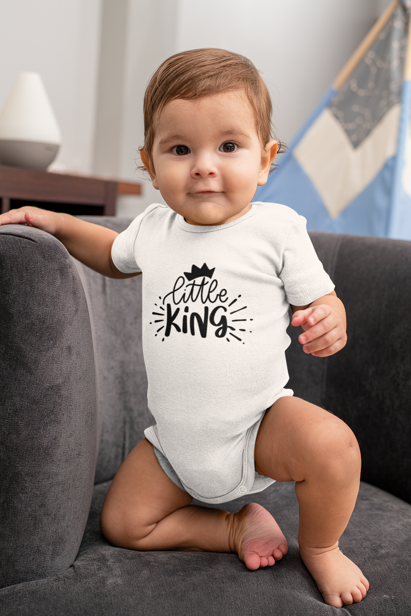 Little King Boys - Baby Vest