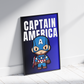 Captain America- Bold Letter
