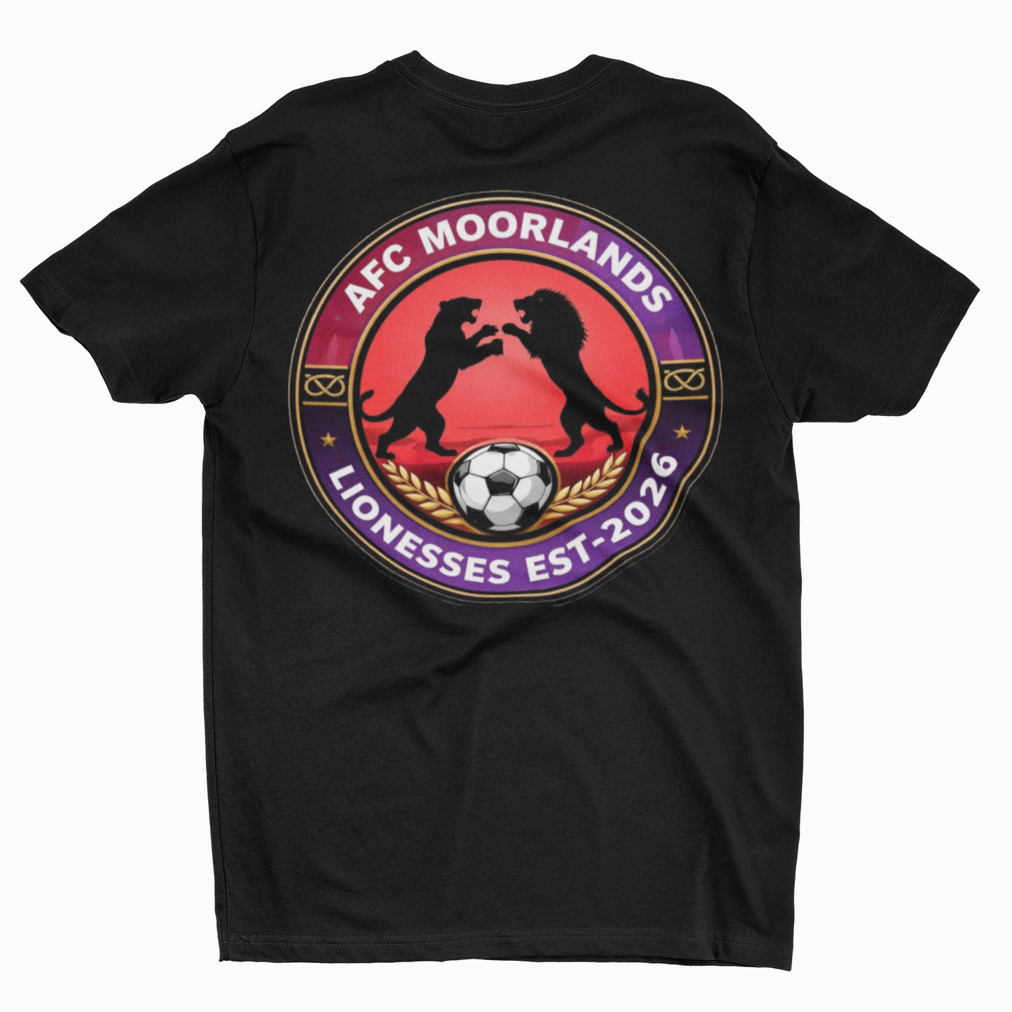 AFC Moorlands Lionesses T-Shirt - Black
