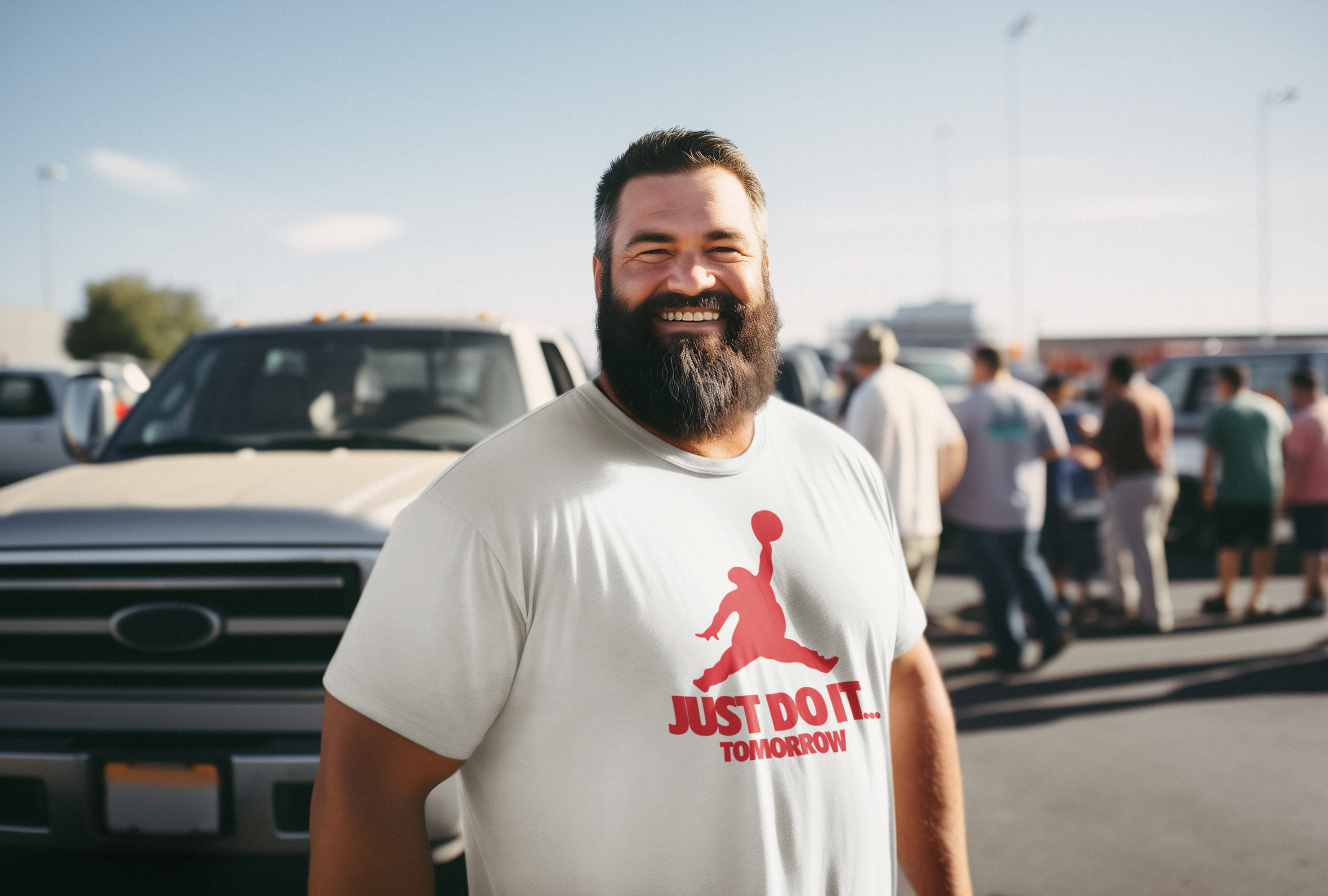 Just do it tomorrow / Sport Inspired - Unisex T-shirt