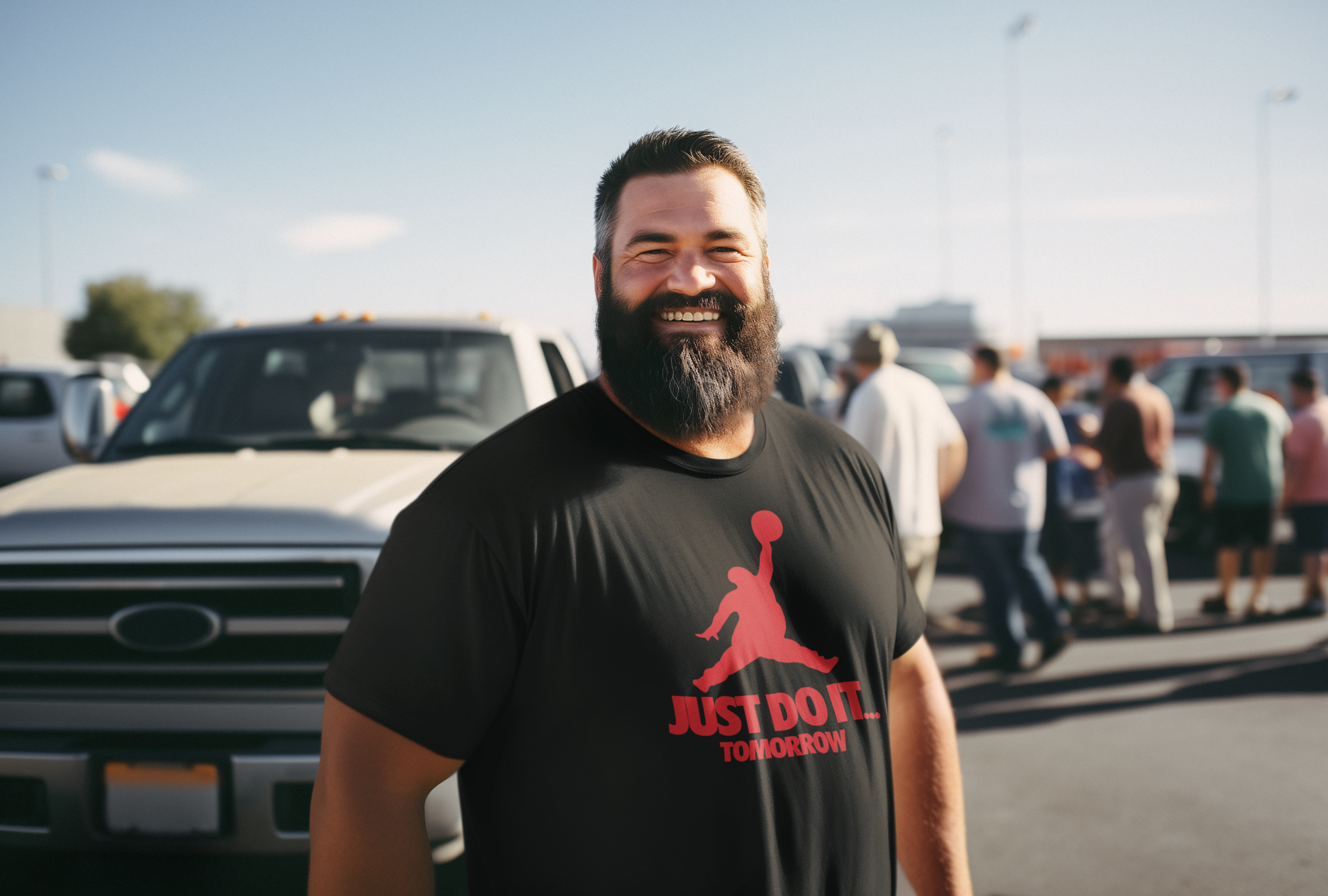 Just do it tomorrow / Sport Inspired - Unisex T-shirt