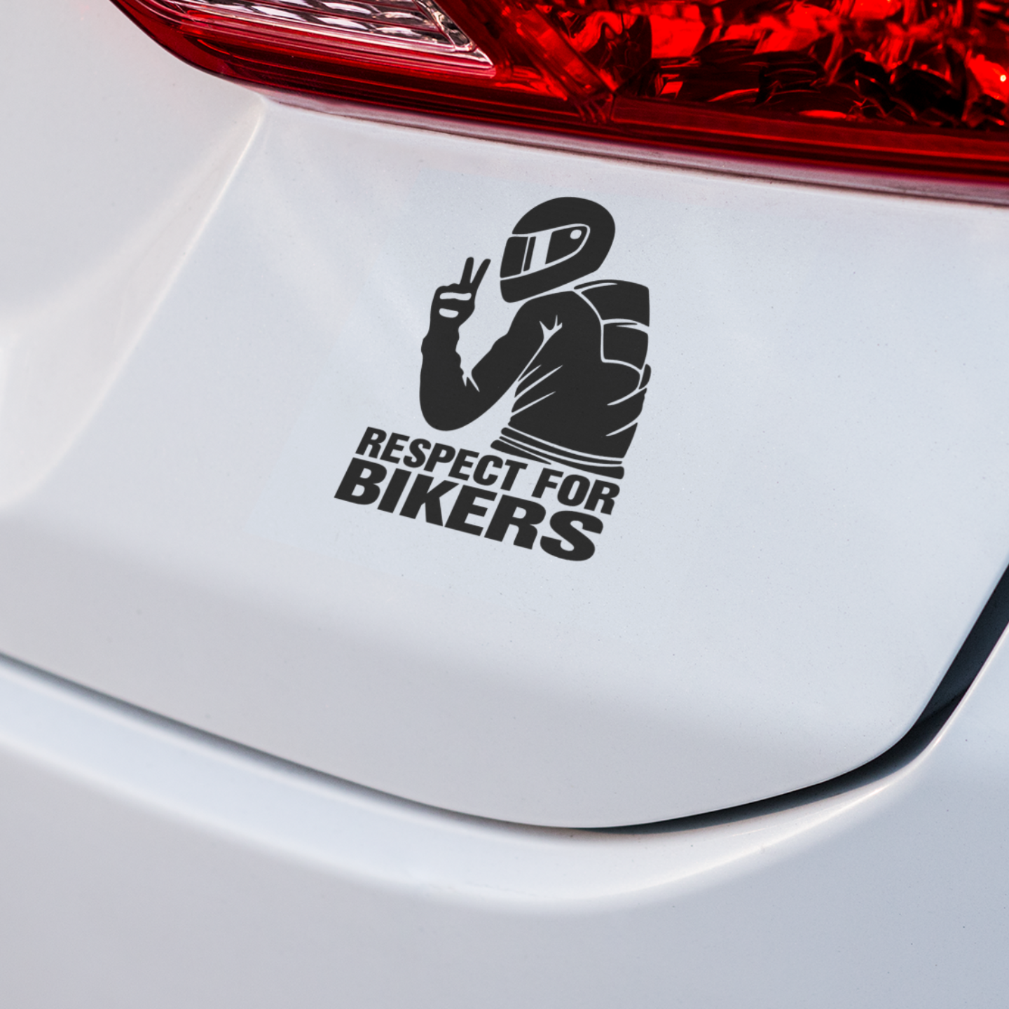 Respect for Bikers - Vinyl Decal